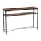 Hello Honey® 48" Saratoga Rustic Wood & Metal Console Table